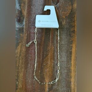 Kendra Scott Silver Paperclip Chain Necklace